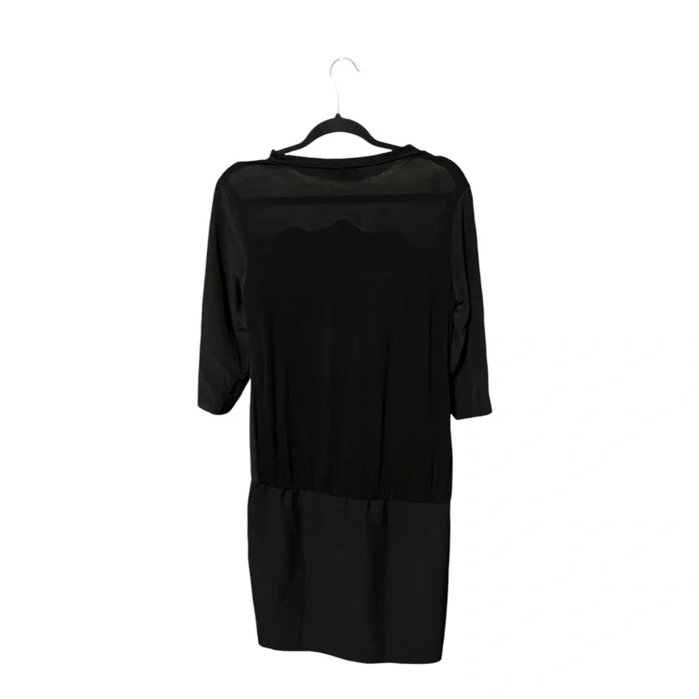 Maje Black and Cream Dress - Picture 2 of 6